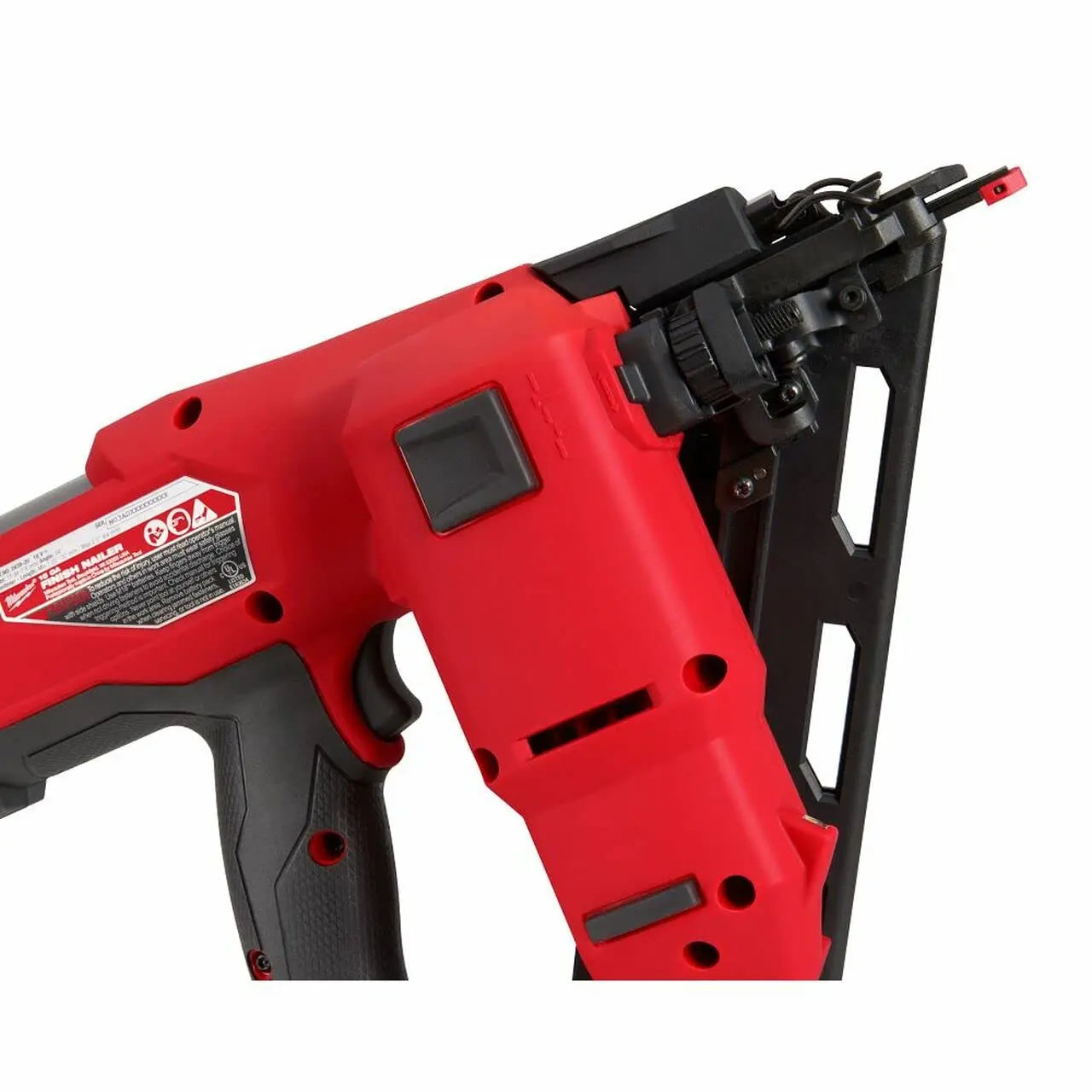 Open Box -  Milwaukee M18 FUEL 18-Volt Lithium-Ion Brushless Cordless Gen II 15-Gauge Angled Finish Nailer (Tool-Only) MilwaukeeBullseye Deals