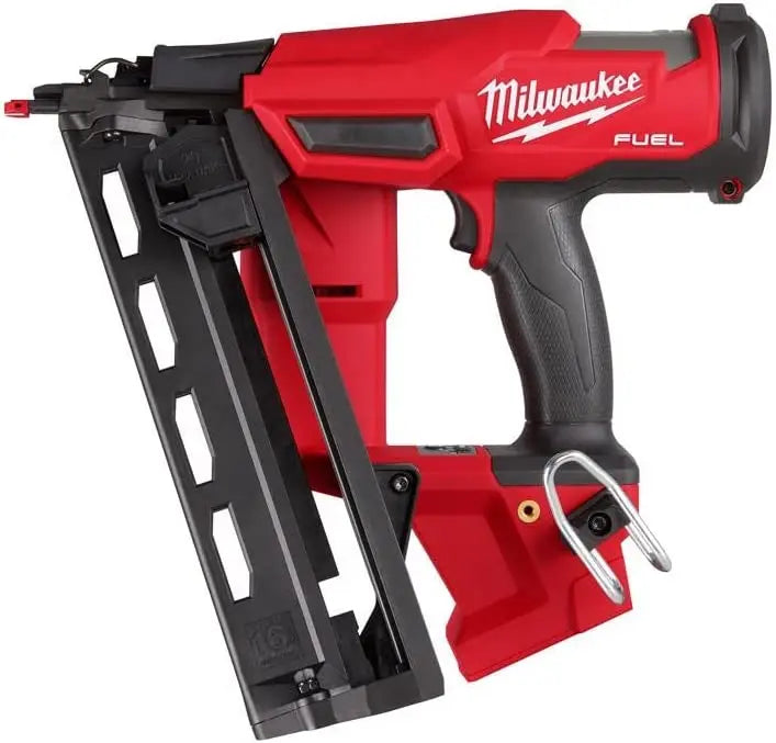 Open Box -  Milwaukee M18 FUEL 18-Volt Lithium-Ion Brushless Cordless Gen II 16-Gauge Angled Finish Nailer (Tool-Only) MilwaukeeBullseye Deals