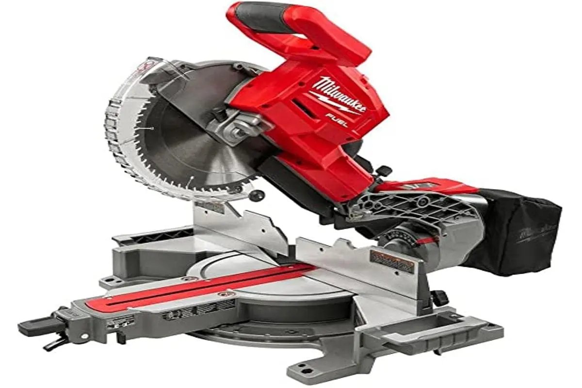 Open Box -  Milwaukee M18 FUEL 18-Volt Lithium-Ion Cordless 10" Miter Saw (Tool-Only) MilwaukeeBullseye Deals
