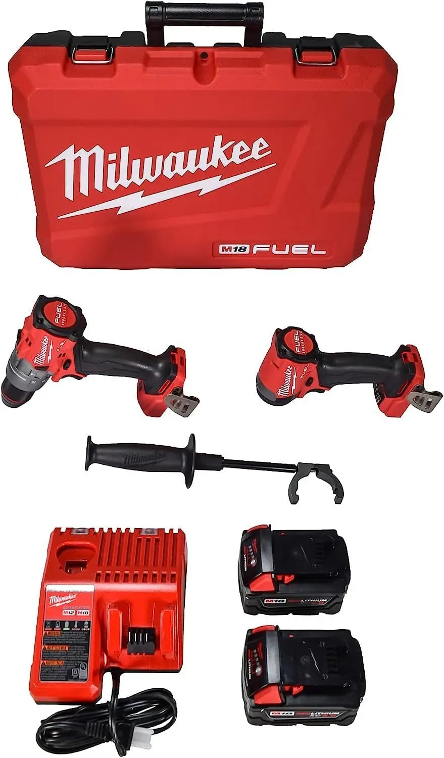 Open Box -  Milwaukee M18 FUEL 2-Tool Combo Kit - 3697-22 MilwaukeeBullseye Deals