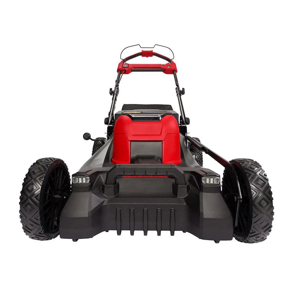 Open Box -  Milwaukee M18 FUEL Brushless Cordless 21 in. Walk Behind Dual Battery Self-Propelled Mower w/ (2) 12.0Ah Battery and Rapid Charger MilwaukeeBullseye Deals