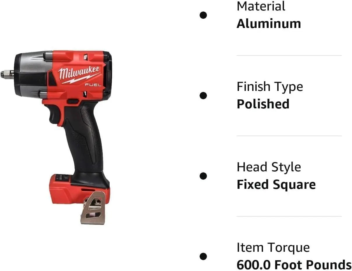 Open Box -  Milwaukee M18 FUEL GEN-2 18-Volt Lithium-Ion Mid Torque Brushless Cordless 3/8 in. Impact Wrench with Friction Ring (Tool-Only) MilwaukeeBullseye Deals