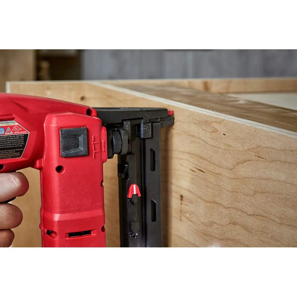 Open Box -  Milwaukee M18 FUEL Lithium-Ion Brushless Cordless Finish Stapler MilwaukeeBullseye Deals