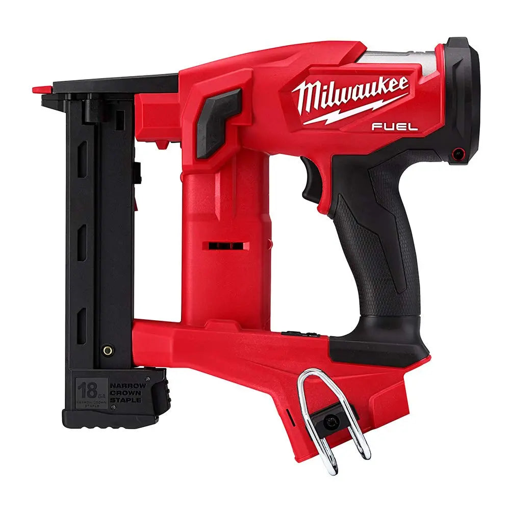 Open Box -  Milwaukee M18 FUEL Lithium-Ion Brushless Cordless Finish Stapler MilwaukeeBullseye Deals