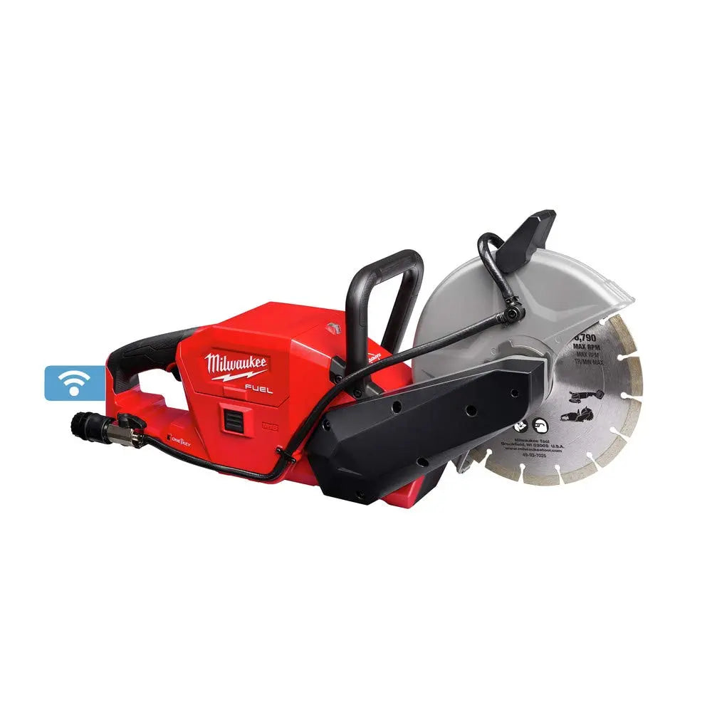 Open Box -  Milwaukee M18 FUEL ONE-KEY 18-Volt Lithium-Ion Brushless Cordless 9 in. Cut Off Saw Kit MilwaukeeBullseye Deals