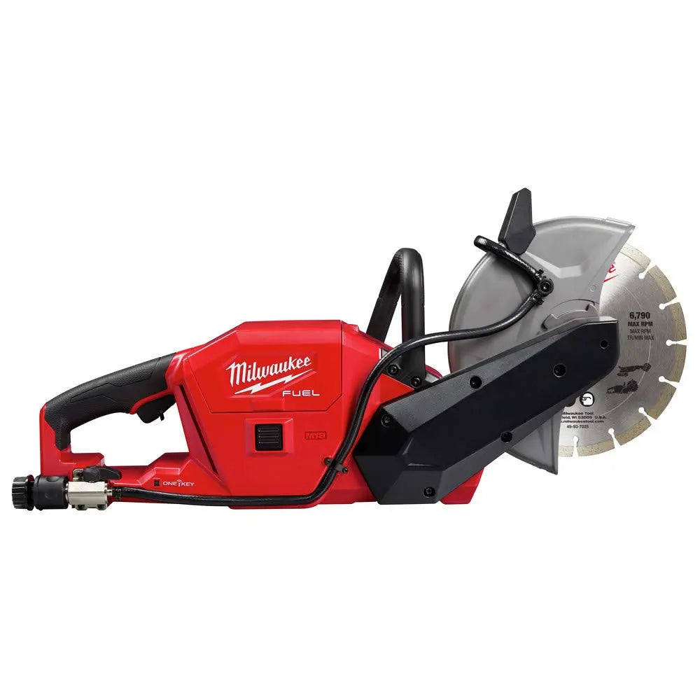 Open Box -  Milwaukee M18 FUEL ONE-KEY 18-Volt Lithium-Ion Brushless Cordless 9 in. Cut Off Saw Kit MilwaukeeBullseye Deals
