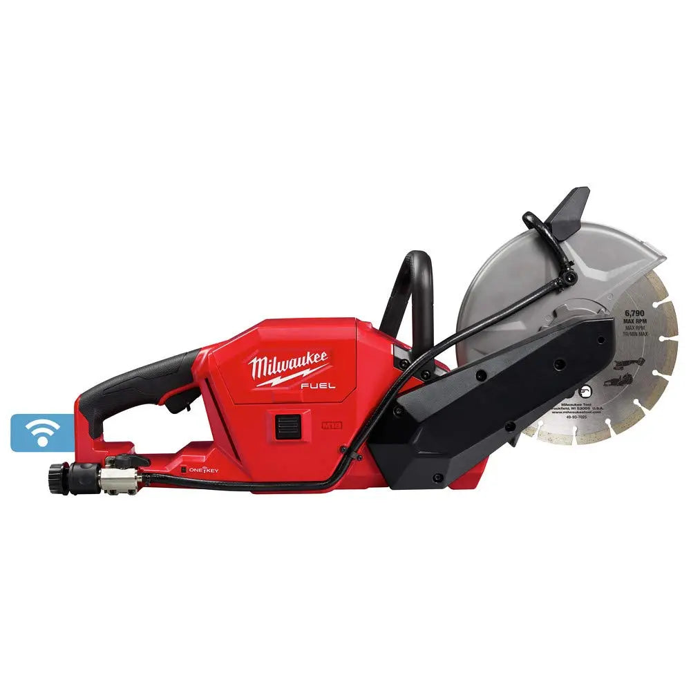 Open Box -  Milwaukee M18 FUEL ONE-KEY 18-Volt Lithium-Ion Brushless Cordless 9 in. Cut Off Saw Kit MilwaukeeBullseye Deals