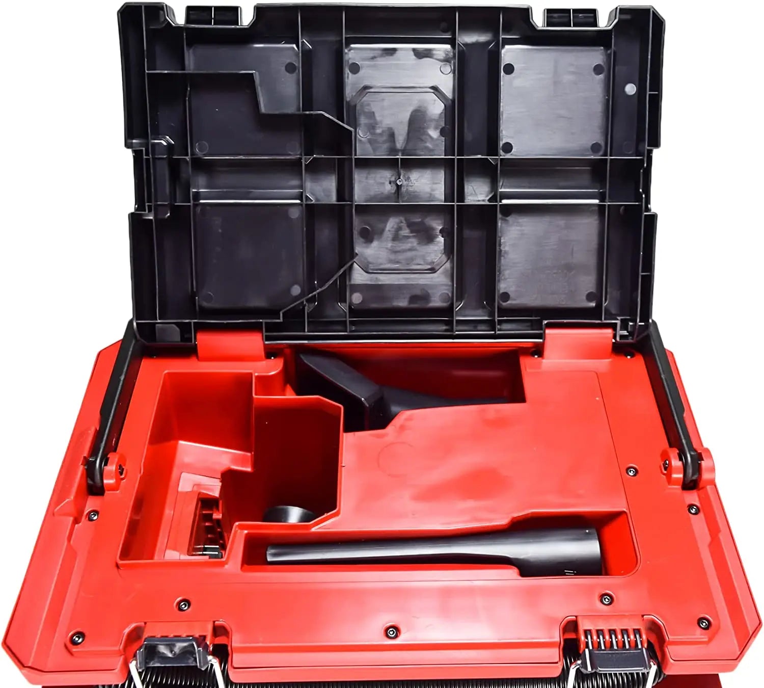 Open Box -  Milwaukee M18 FUEL PACKOUT 18-Volt Lithium-Ion Cordless 2.5 Gal. Wet/Dry Vacuum (Tool-Only), Reds / Pinks MilwaukeeBullseye Deals