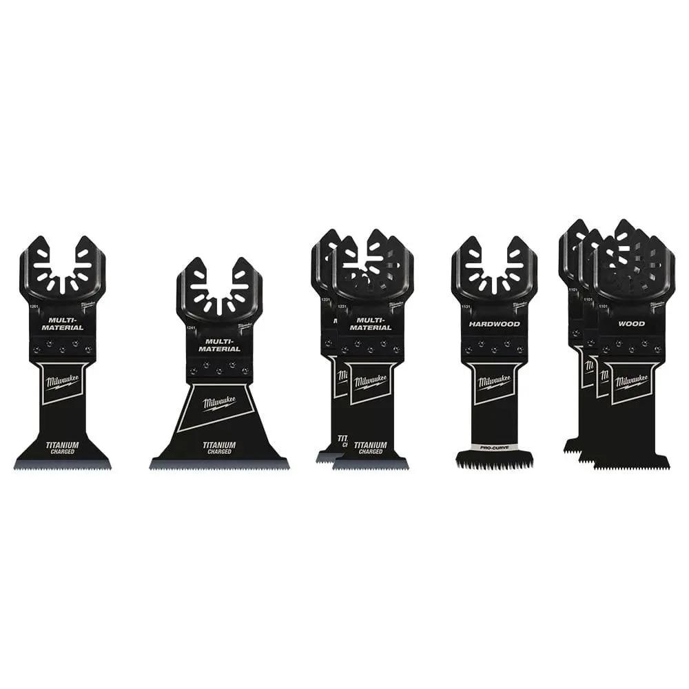 Open Box -  Milwaukee Oscillating Multi-Tool Blade Kit (8-Piece) MilwaukeeBullseye Deals
