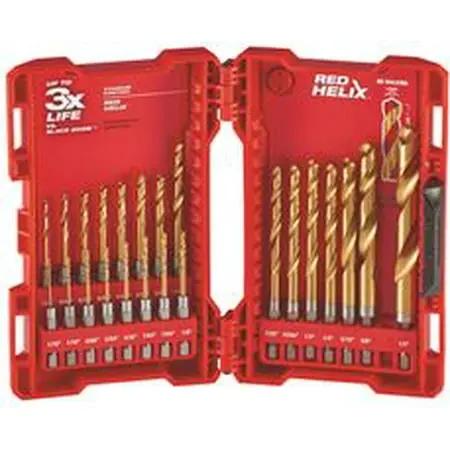 Open Box -  Milwaukee SHOCKWAVE IMPACT DUTY Titanium Drill Bit Set (23-Piece) - 48-89-4631 MilwaukeeBullseye Deals