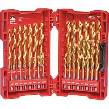 Open Box -  Milwaukee SHOCKWAVE IMPACT DUTY Titanium Drill Bit Set (23-Piece) - 48-89-4631 MilwaukeeBullseye Deals
