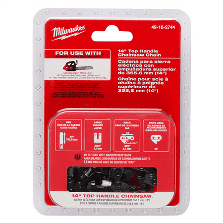 Open Box -  Milwaukee Tool 14  Top Handle Chainsaw Chain MilwaukeeBullseye Deals