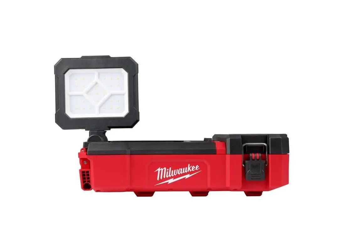 Open Box -  Milwaukee Tool M12 12-Volt Lithium-Ion Cordless PACKOUT Flood Light w/USB Charging Milwaukee ToolBullseye Deals