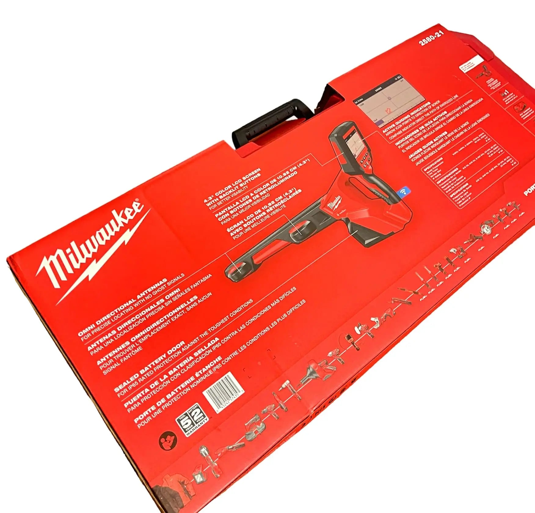 Open Box -  Milwaukee Tool M12 ONE-KEY 12V Lithium-Ion Wireless Hand-Held Pipeline Locator Kit with Battery and Charger Milwaukee ToolBullseye Deals