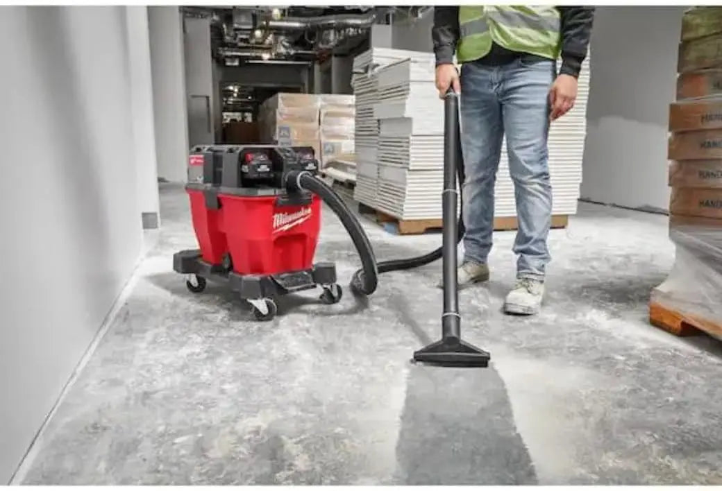 Open Box -  Milwaukee Tool M18 FUEL 18V Lithium-Ion Cordless Brushless 9 Gallon Dual-Battery Wet/Dry Vacuum (Tool Only) Milwaukee ToolBullseye Deals