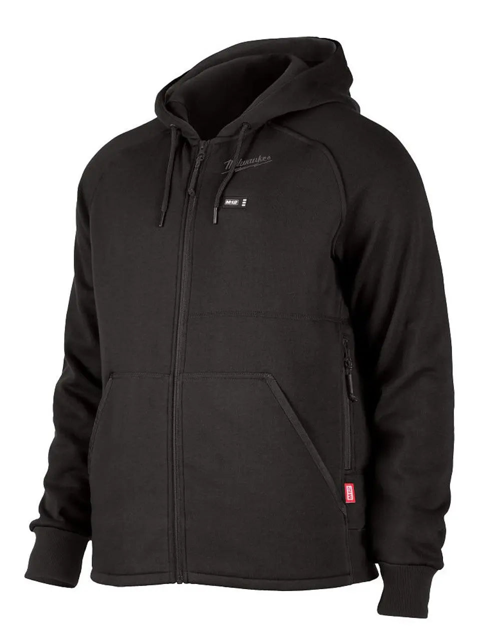 Open Box -  Milwaukee Tool Men's 2X-Large M12 12-Volt Lithium-Ion Cordless Black Heated Jacket Hoodie Kit w/ (1) 2.0 Ah Battery Milwaukee ToolBullseye Deals