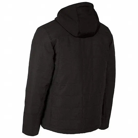 Open Box -  Milwaukee Tool Men's 2X-Large M12 12V Li-Ion Cordless AXIS Black Heated Hooded Jacket Kit with (1) 3.0Ah Battery - Secondipity