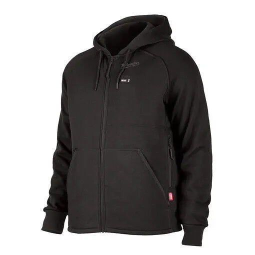 Open Box -  Milwaukee Tool Men's Large M12 12-Volt Lithium-Ion Cordless Black Heated Jacket Hoodie (Jacket Only) Milwaukee ToolBullseye Deals