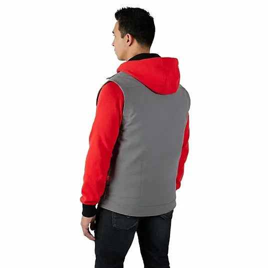 Open Box -  Milwaukee Tool Men's X-Large M12 12V Lithium-Ion Cordless TOUGHSHELL Gray Heated Vest (Vest Only) - Secondipity