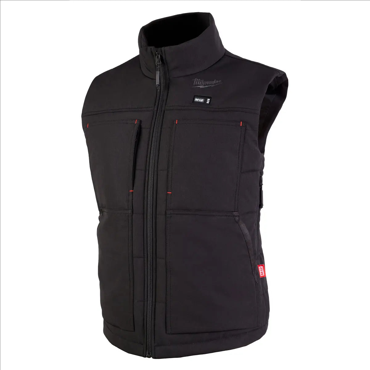Open Box -  Milwaukee Tool Women's Medium M12 12V Li-Ion Cordless AXIS Black Heated Quilted Vest (Vest Only) - Secondipity
