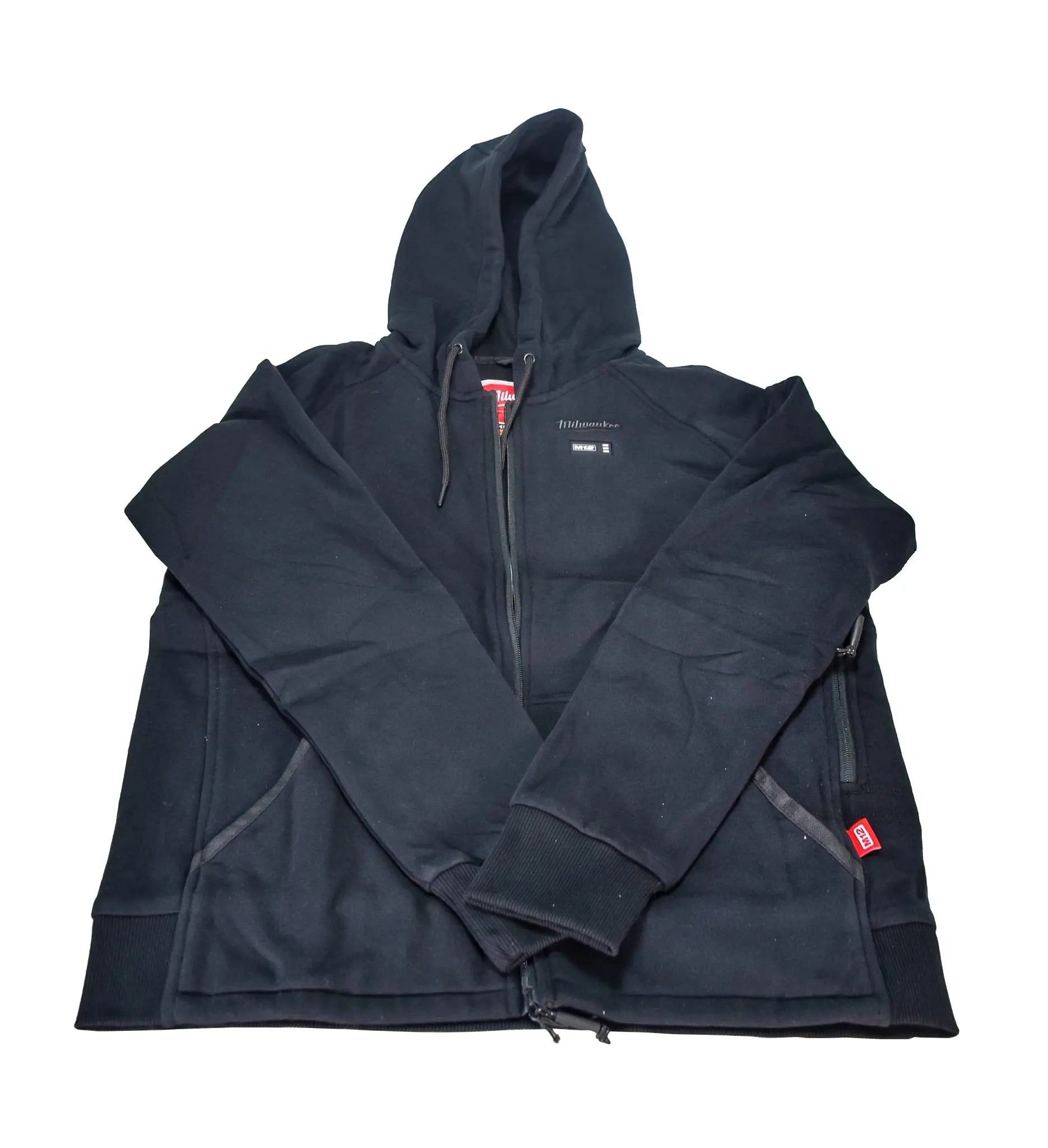Open Box -  Milwaukee Tool Women's Medium M12 12V Li-Ion Cordless Black Heated Hoodie/Sweater Kit w/ (1) 2Ah Battery, Charger Milwaukee ToolBullseye Deals