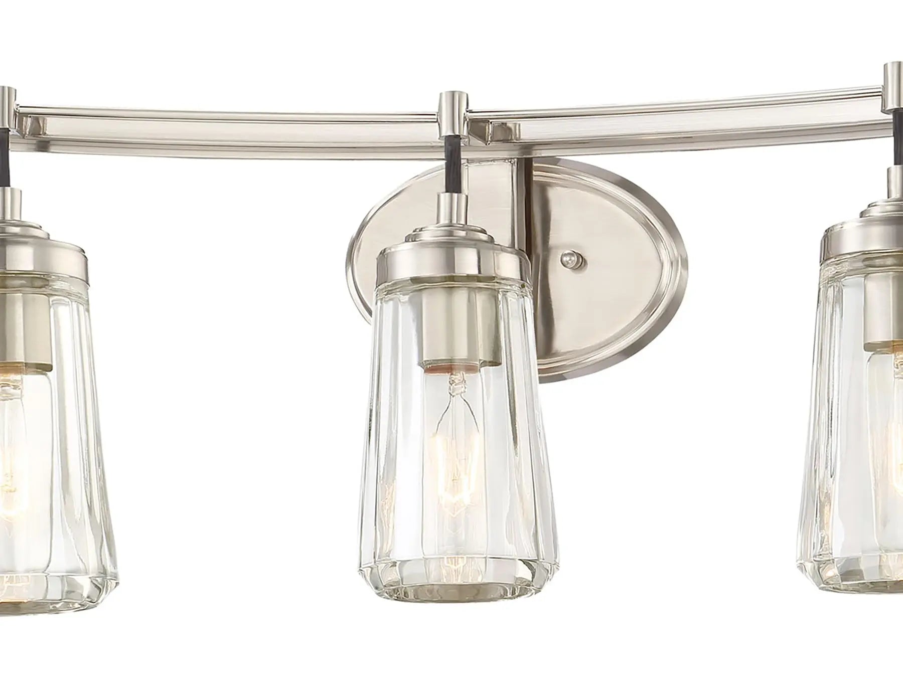 Open Box - Minka Lavery 2303-84 3 Light Vanity Light from the Poleis Collection MinkaBullseye Deals