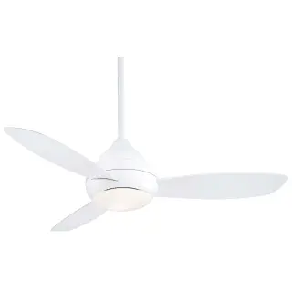 Open Box - MinkaAire F476L-WH - Ceiling Fans Fans MinkaAireBullseye Deals
