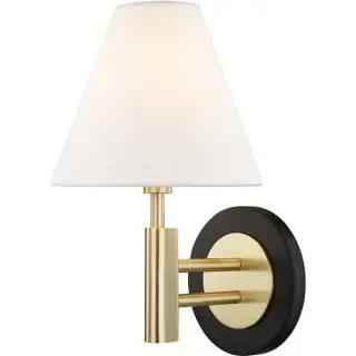 Open Box - Mitzi H264101-AGB/BK - Wall Sconces Indoor Lighting MitziBullseye Deals