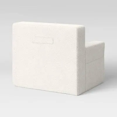 Open Box - Modern Chair Cream Sherpa - Pillowfort - Secondipity