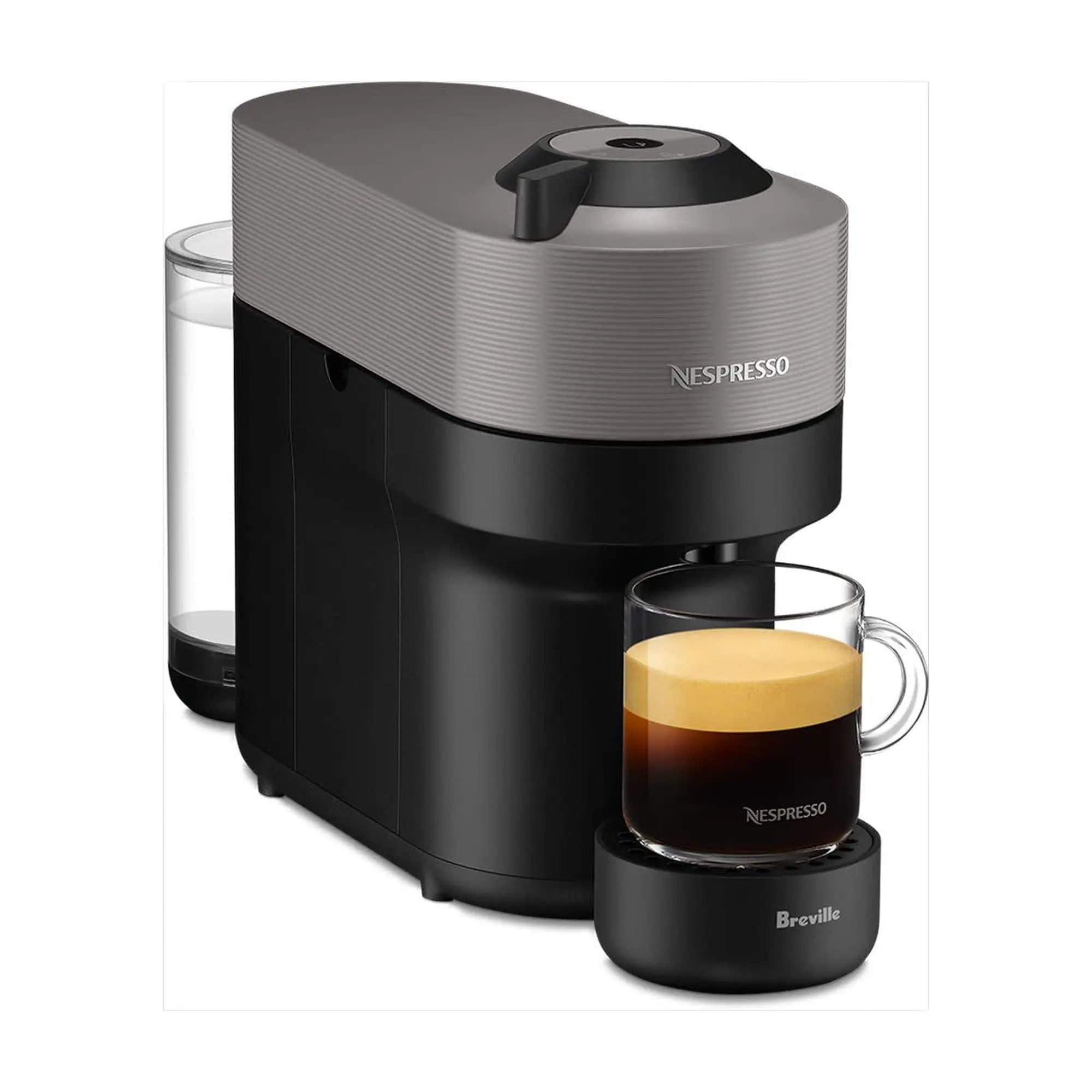 Open Box -  Nespresso Vertuo POP Dark Gray Coffee and Espresso Maker by Breville NespressoBullseye Deals