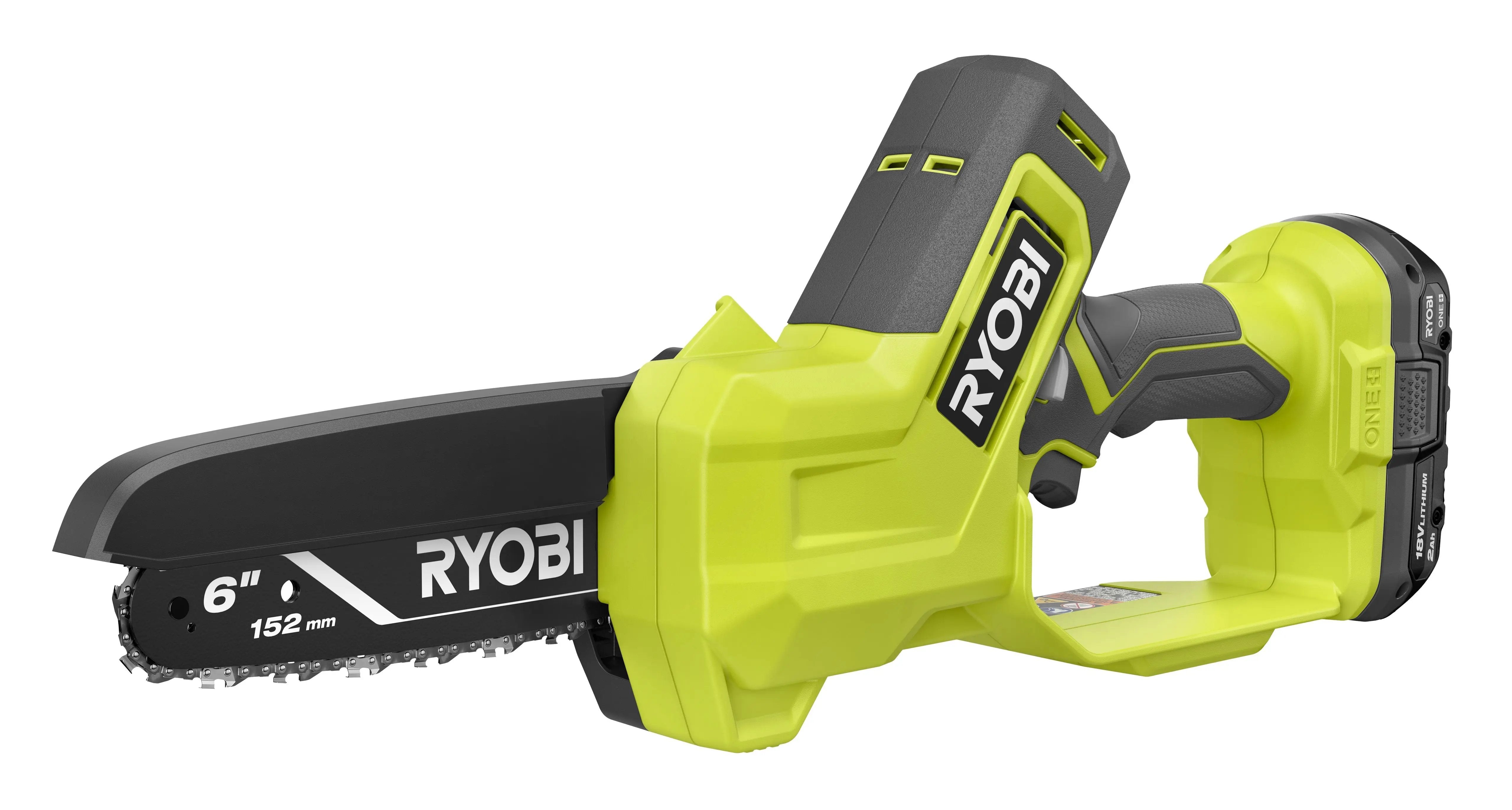 Open Box -  ONE+ 18V 6 in. Cordless Battery Compact Pruning Mini Chainsaw with 2.0 Ah Battery and Charger RYOBIBullseye Deals