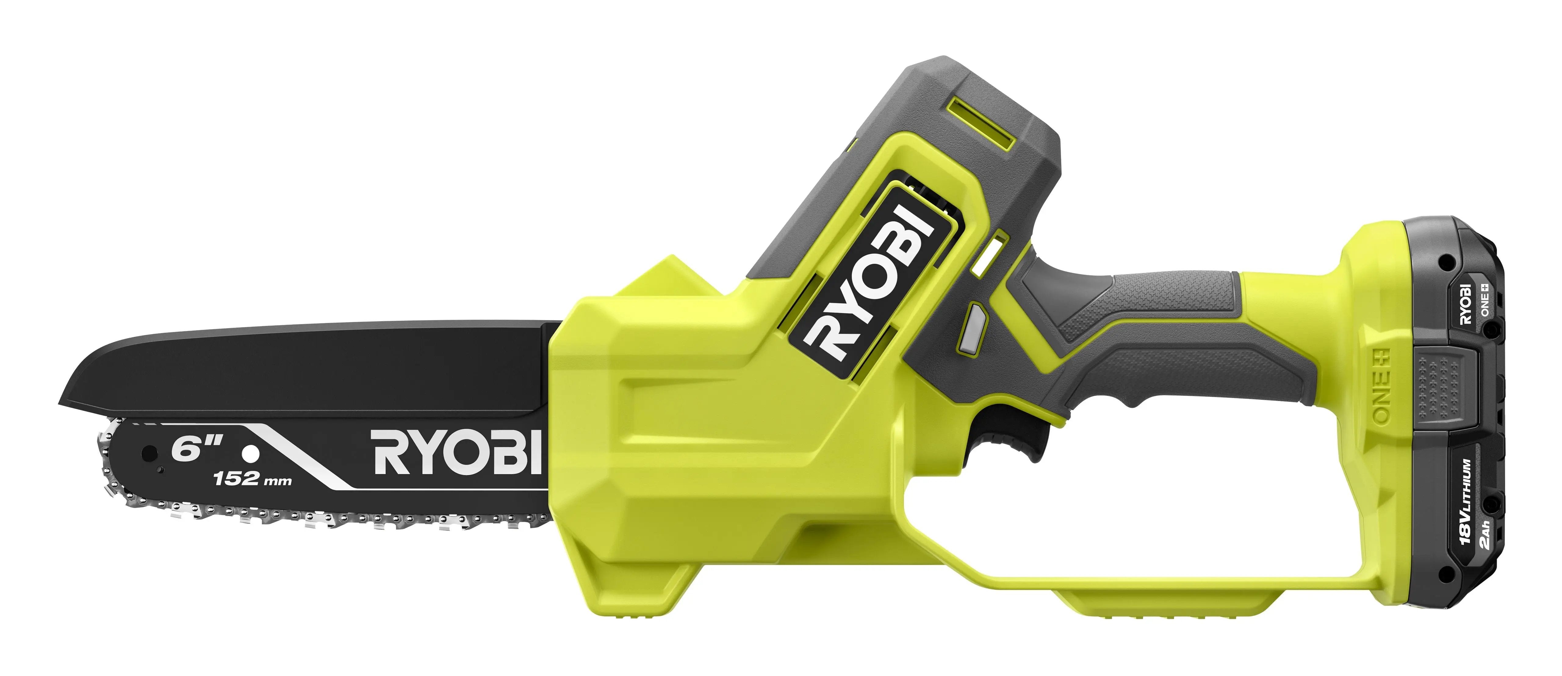 Open Box -  ONE+ 18V 6 in. Cordless Battery Compact Pruning Mini Chainsaw with 2.0 Ah Battery and Charger RYOBIBullseye Deals