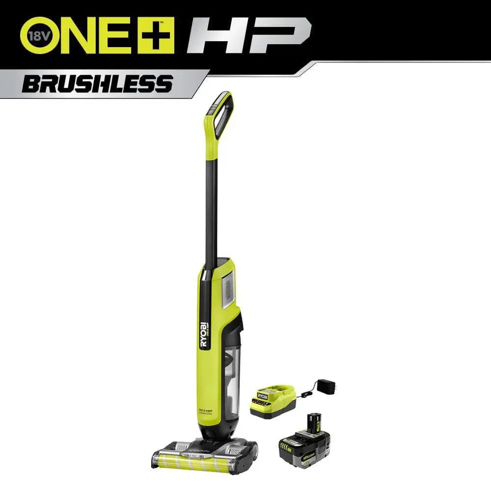 Open Box -  ONE+ HP 18V Brushless Cordless High Capacity Stick Vacuum Kit with 4.0 Ah Battery and Charger RYOBIBullseye Deals