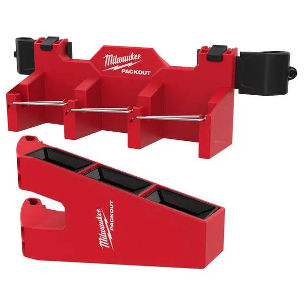 Open Box -  PACKOUT Long Tool Holder Tool Box Rack Attachment MilwaukeeBullseye Deals
