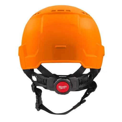 Open Box -  Pack of 1  Milwaukee 48-73-1332 Orange Front Brim Vented Helmet - Type 2  Class C Milwaukee