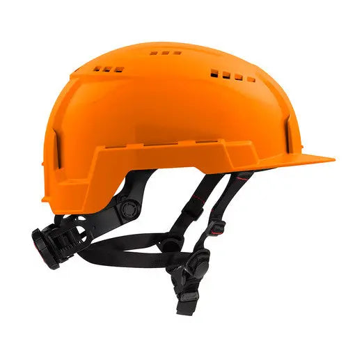 Open Box -  Pack of 1  Milwaukee 48-73-1332 Orange Front Brim Vented Helmet - Type 2  Class C Milwaukee