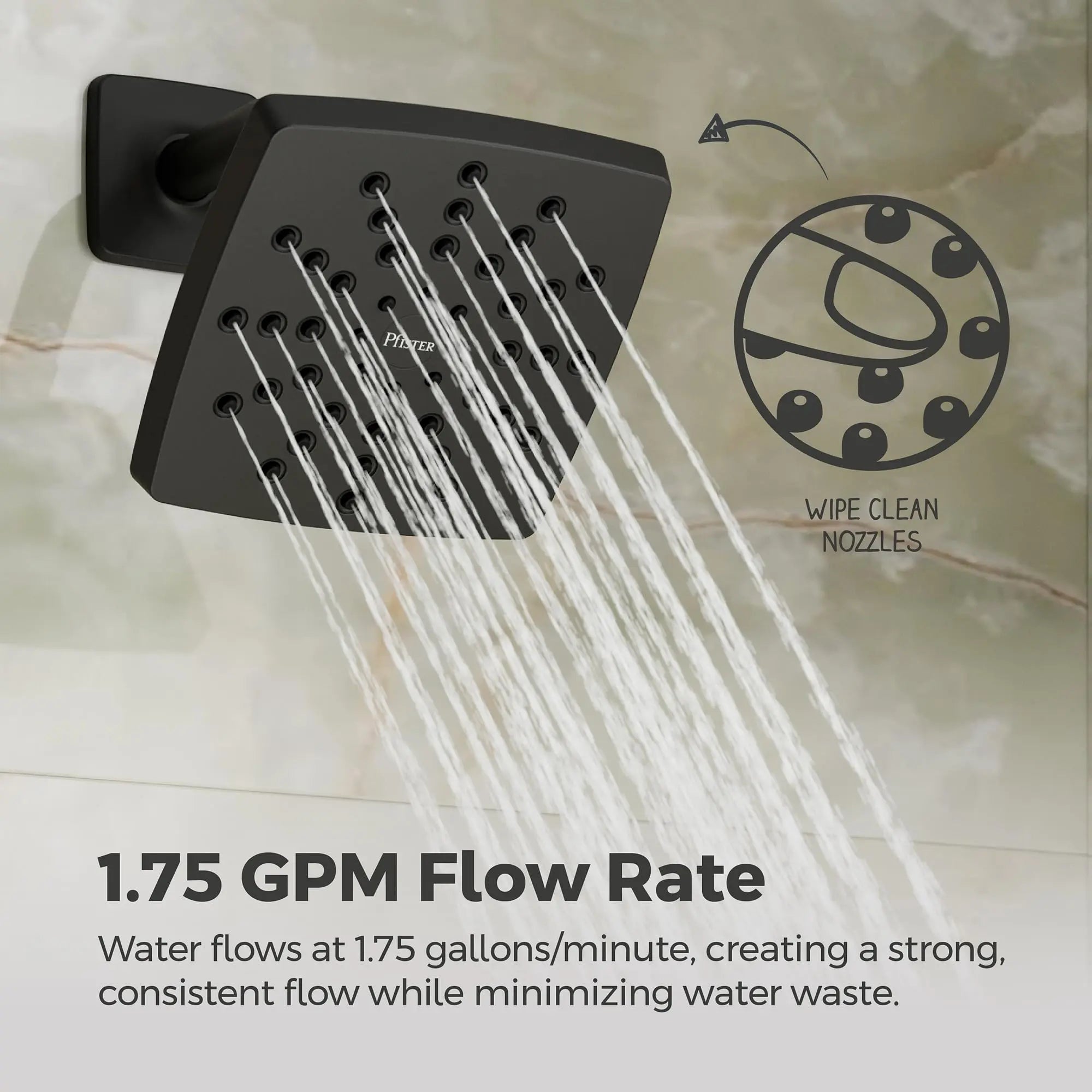 Open Box - Pfister 8P8-WS2-VRISBB - Tub and Shower Showers PfisterBullseye Deals