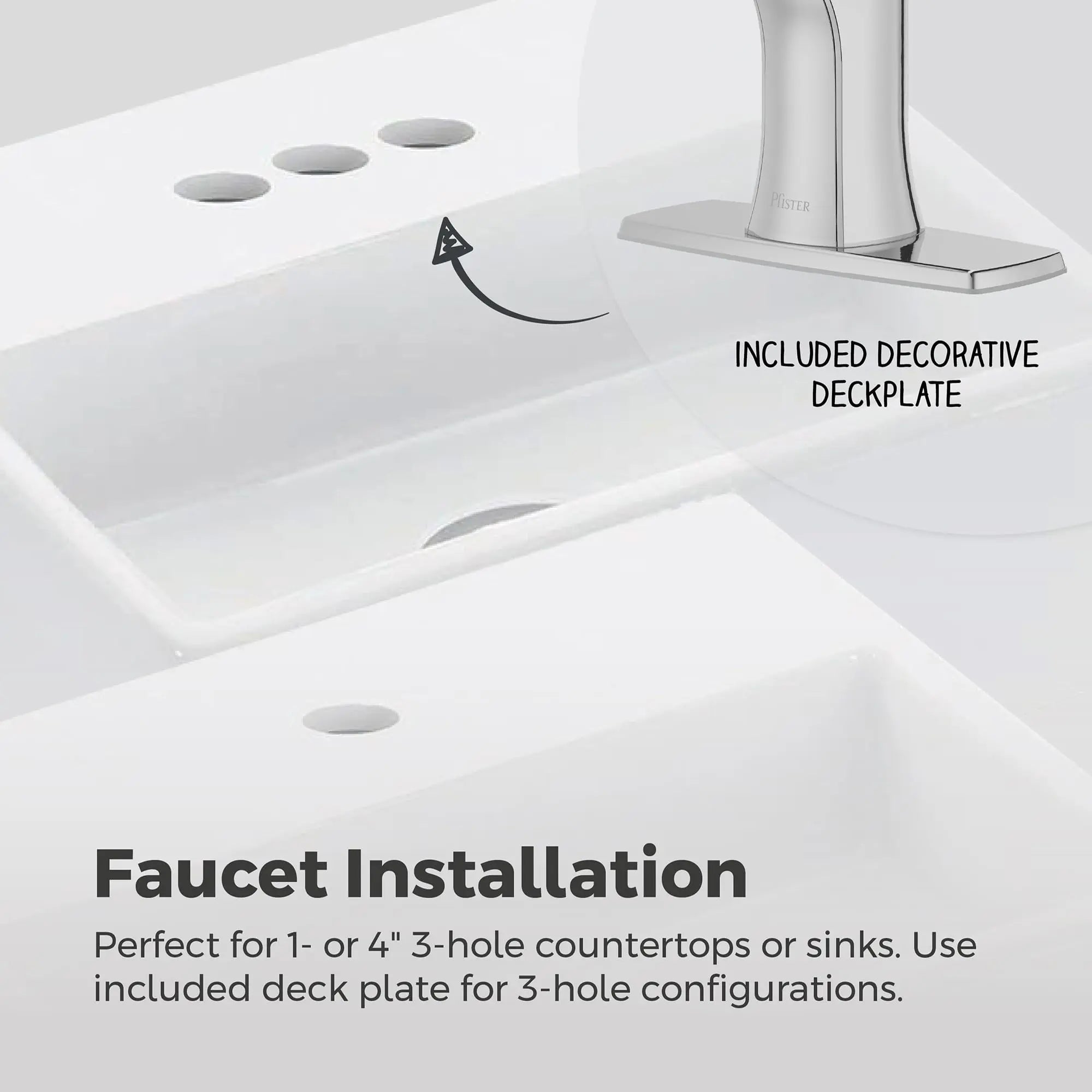 Open Box - Pfister LF-042-VRIGS - Bathroom Sink Faucets Faucet PfisterBullseye Deals