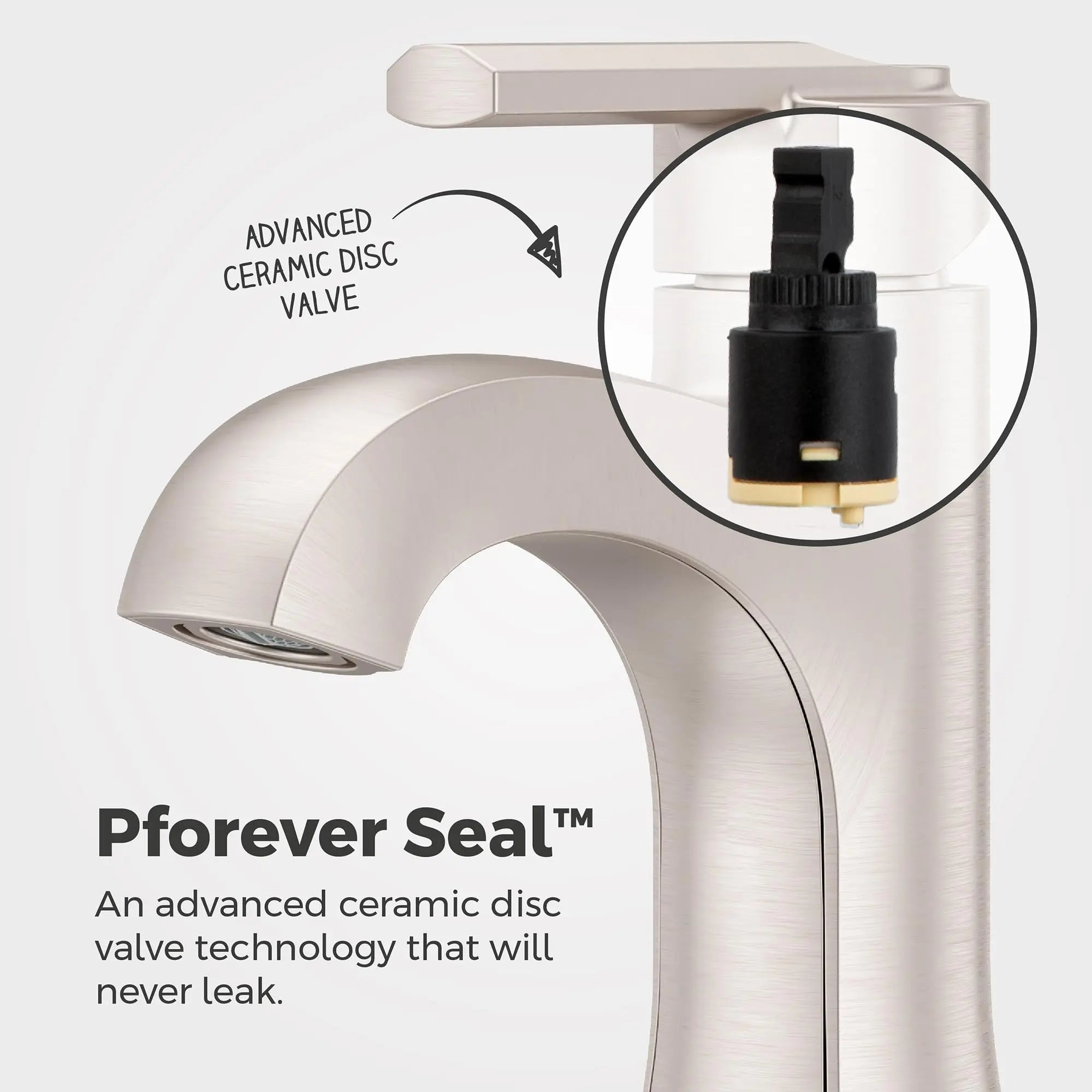 Open Box - Pfister LF-042-VRIGS - Bathroom Sink Faucets Faucet PfisterBullseye Deals