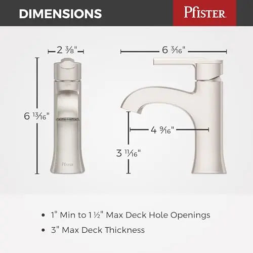 Open Box - Pfister LF-042-VRIGS - Bathroom Sink Faucets Faucet PfisterBullseye Deals