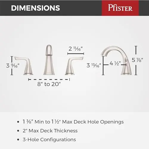 Open Box - Pfister LF-049-MALGS - Bathroom Sink Faucets Faucet PfisterBullseye Deals