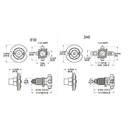 Open Box - Pfister TX9-310A - Rough In Valves Valves PfisterBullseye Deals