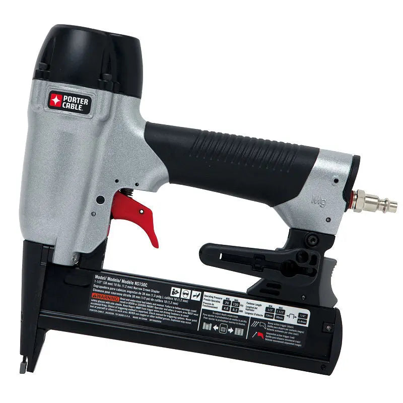 Open Box - Porter Cable NS150 18 Gauge 1-1/2" Narrow Crown Stapler Kit Porter CableBullseye Deals