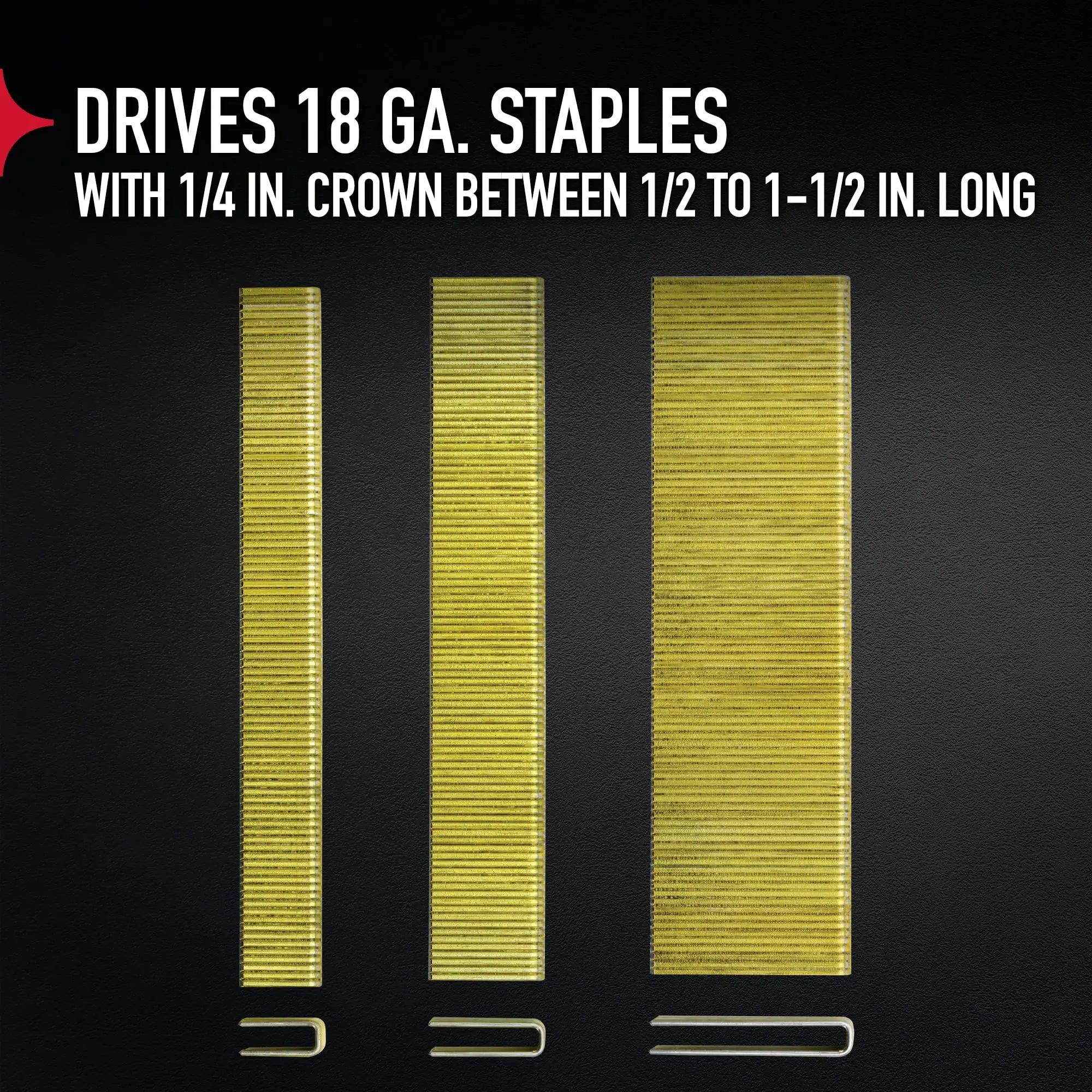 Open Box -  Porter-Cable Pneumatic 18-Gauge 1-1/2 in. Narrow Crown Stapler Kit Porter-CableBullseye Deals