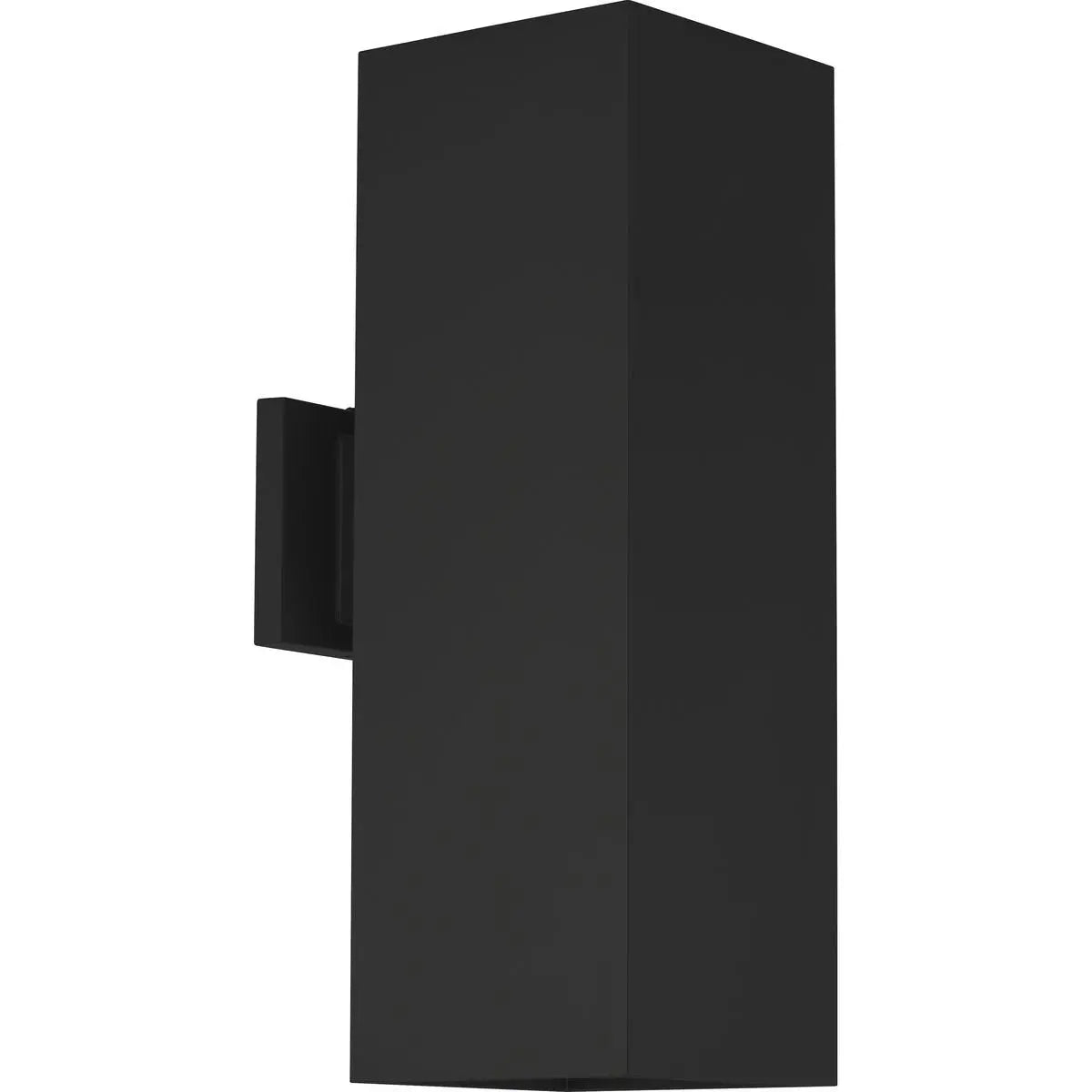 Open Box - Progress Lighting P5644-31 Square 2 Light Outdoor Wall Sconce with Metal Cylinde Progress LightingBullseye Deals