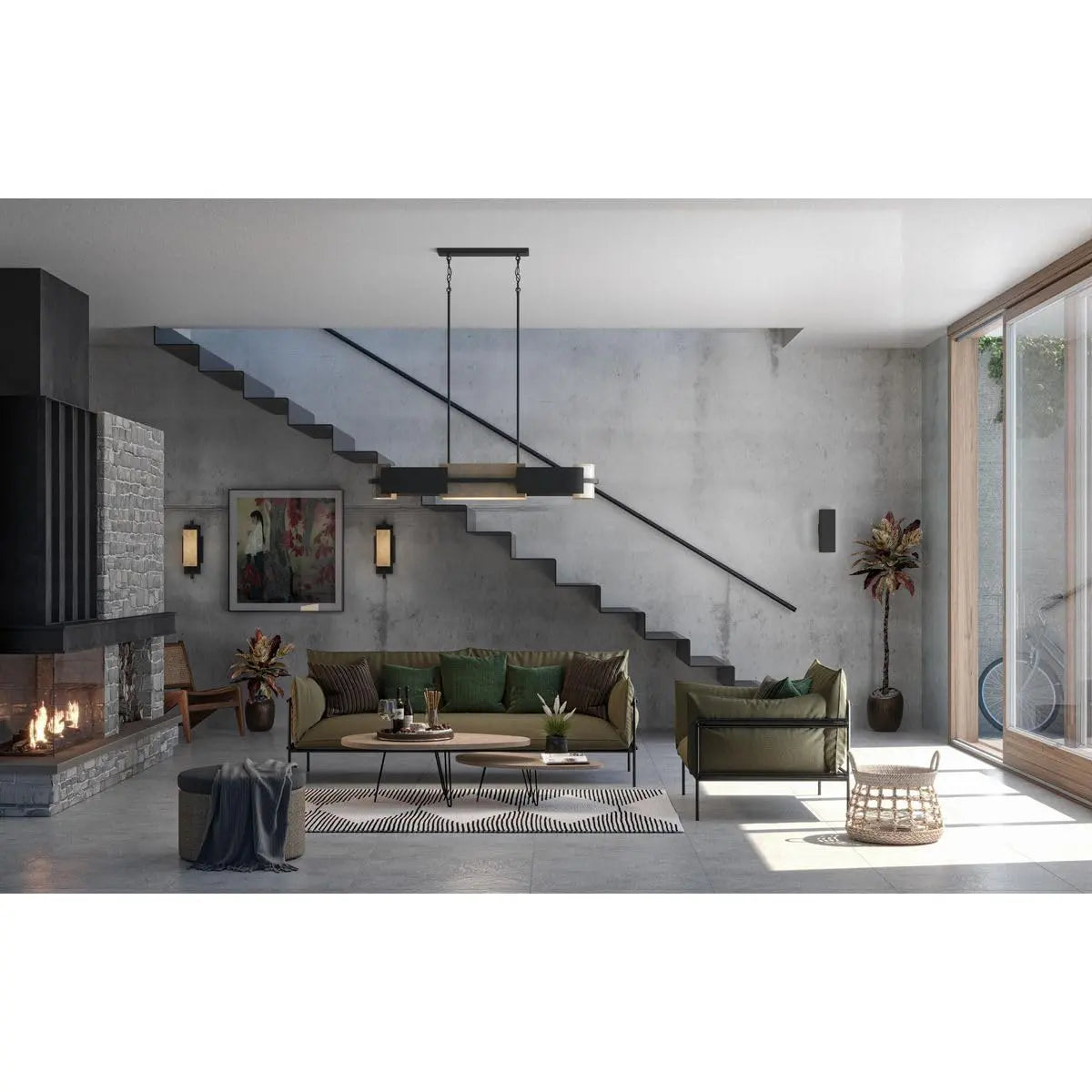 Open Box - Progress Lighting P5644-31 Square 2 Light Outdoor Wall Sconce with Metal Cylinde Progress LightingBullseye Deals