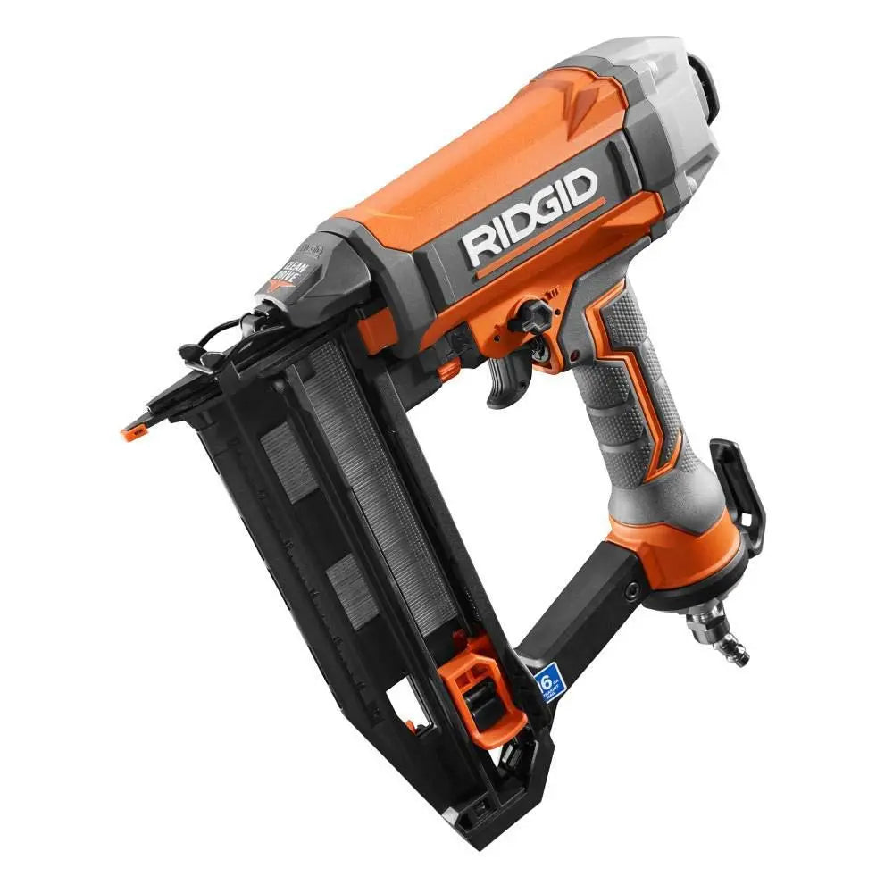Open Box - RIDGID 16-Gauge 2-1/2 in. Straight Finish Nailer RIDGIDBullseye Deals