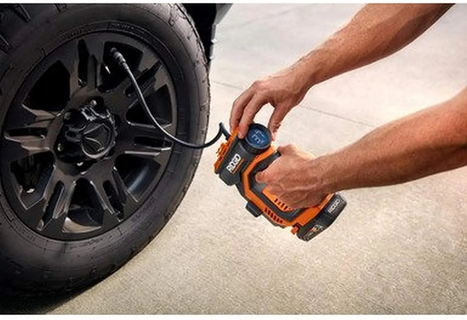 Open Box -  RIDGID 18-Volt Digital Inflator (Tool Only) RIDGIDBullseye Deals