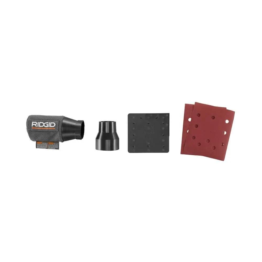 Open Box -  RIDGID 18-Volt OCTANE Cordless Brushless 3-Speed 1/4 Sheet Sander RIDGIDBullseye Deals