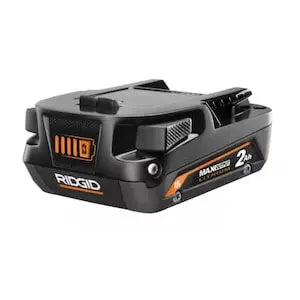 Open Box -  RIDGID 18V 2.0 Ah MAX Output Lithium-Ion Battery RIDGIDBullseye Deals